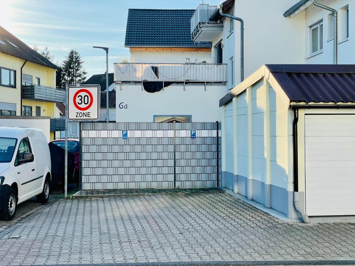 2 Room Galerie Einliegerwohnung In Rheinstetten, Messe Naehe, Rollstuhlfahrer Geeignet Exterior foto